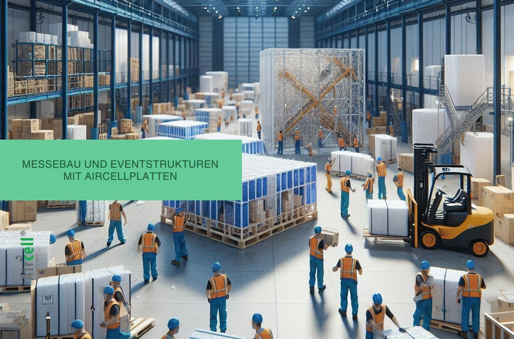 Innovative Aircell panels for exhibition stand construction & events