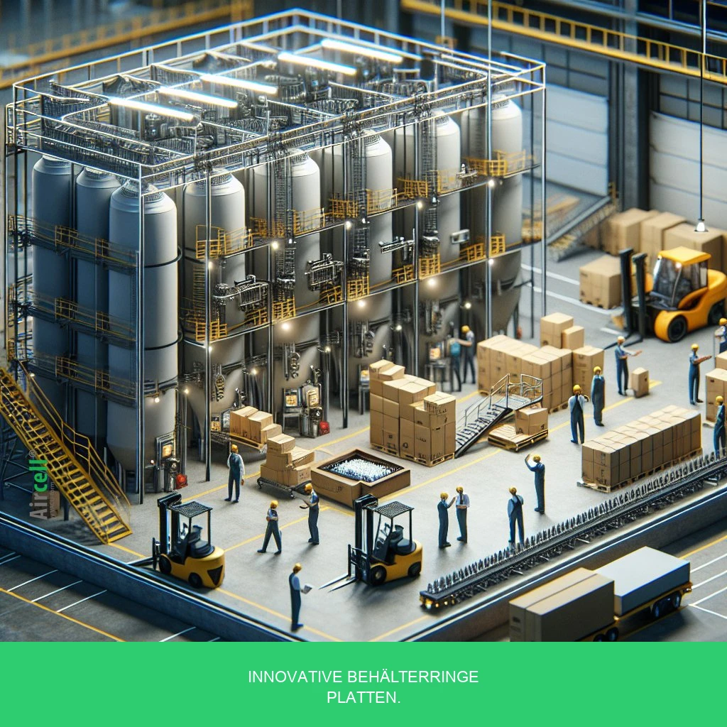 Innovative container sleeve plates.