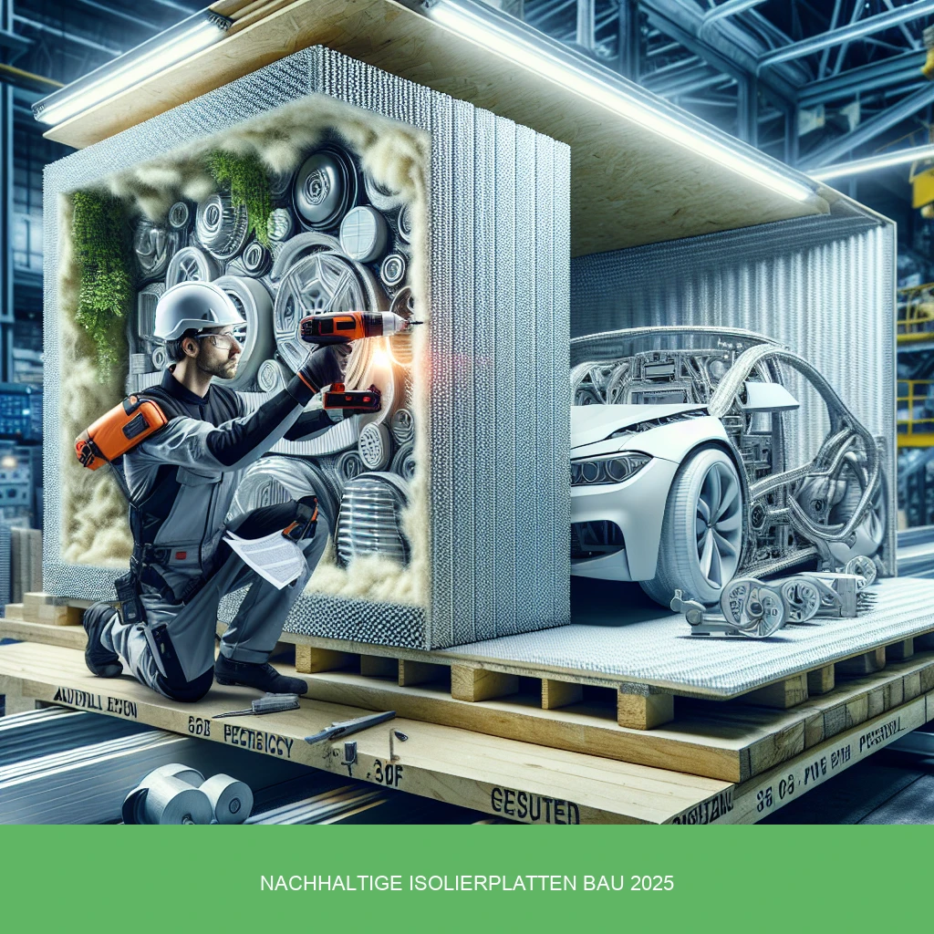 Illustration for Sustainable insulating panels Construction 2025