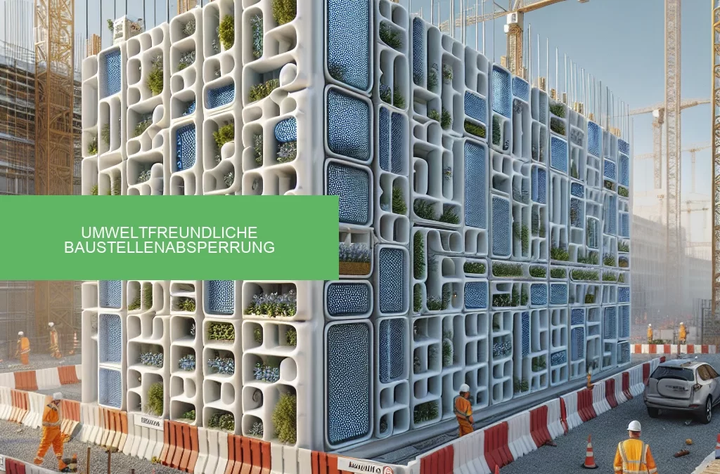Sustainable construction site barriers: the future of construction