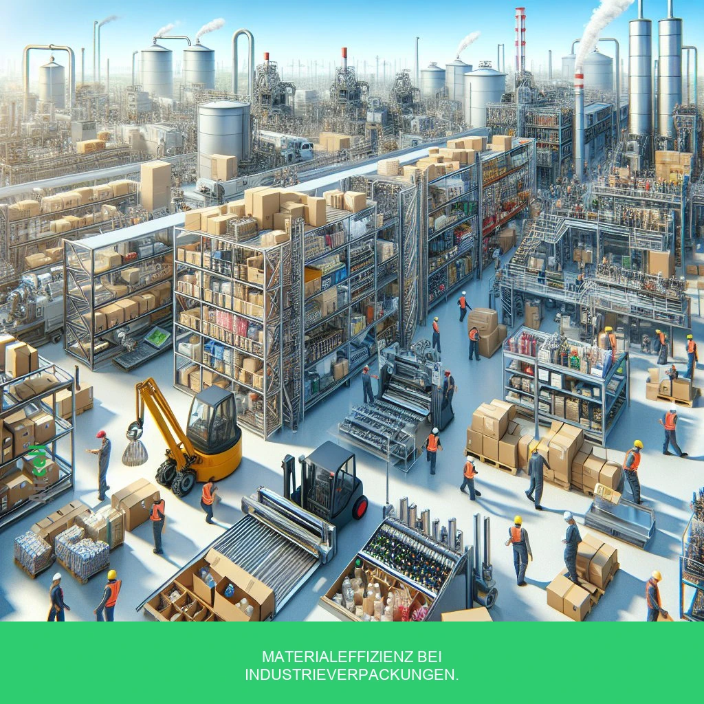 Materialeffizienz Bei Industrieverpackungen. Inline Images