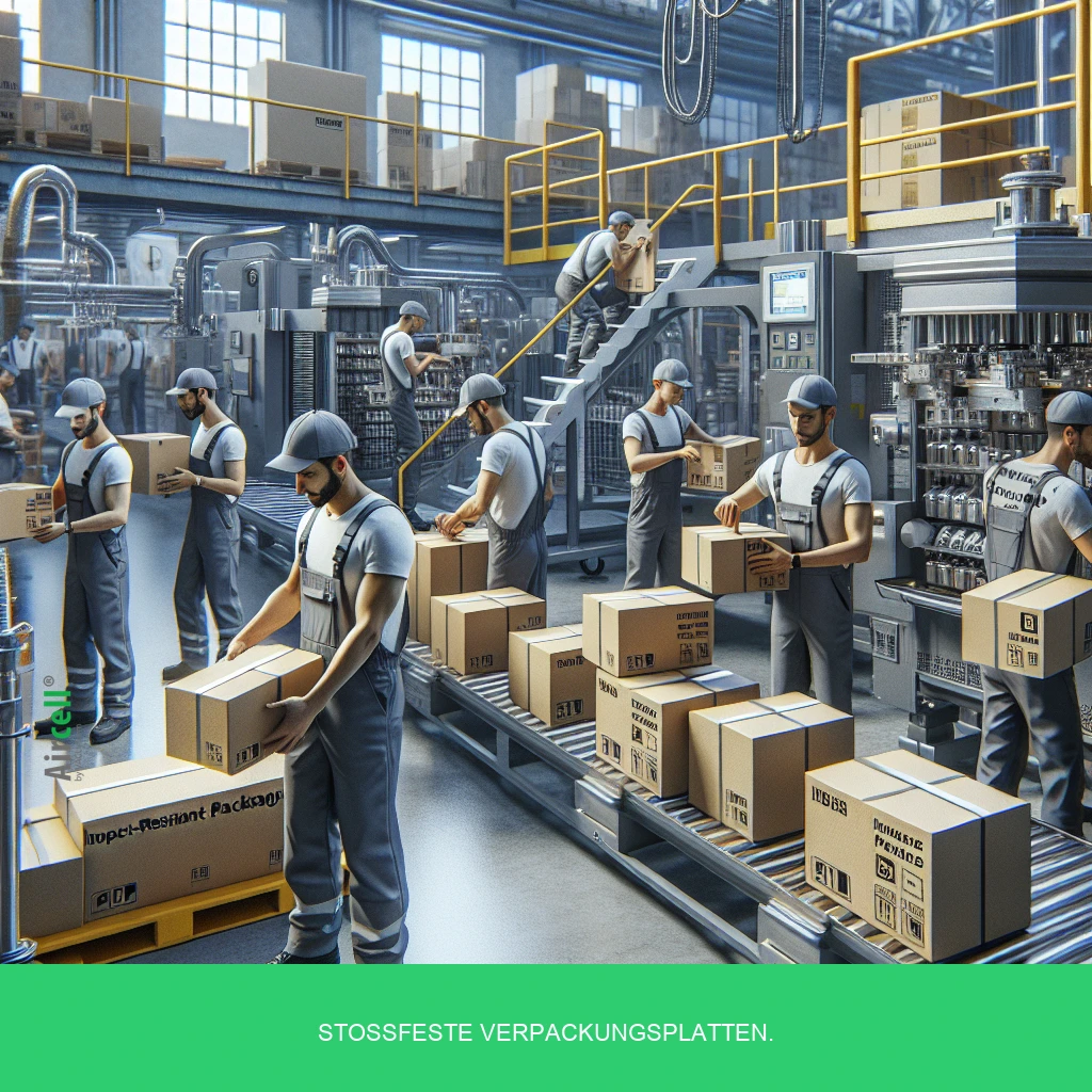 Impact-resistant packaging panels.