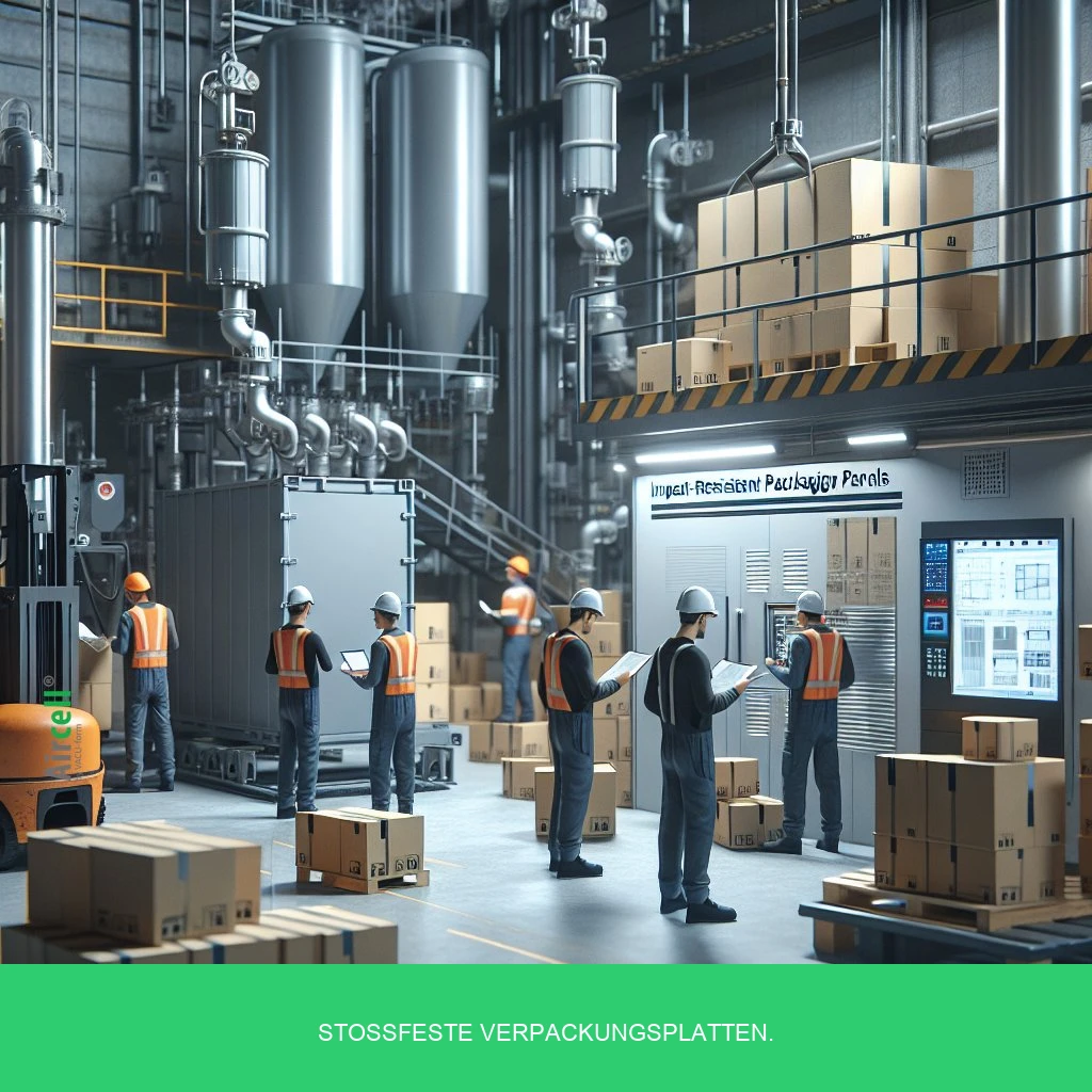 Impact-resistant packaging panels.